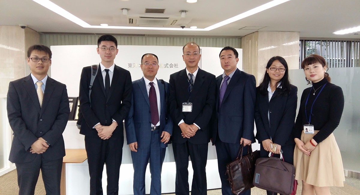 科邁受邀訪問日本東洋輪胎總部