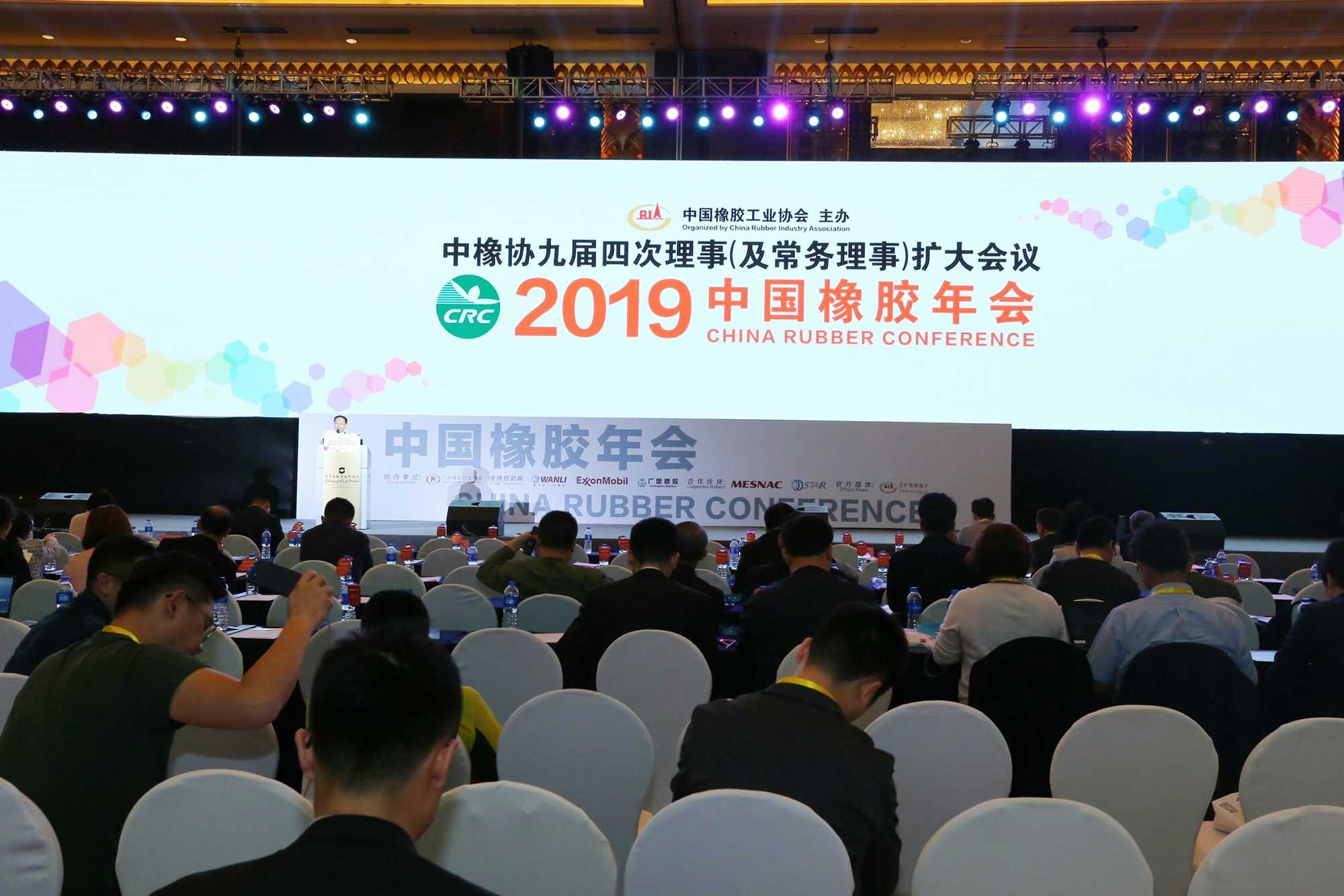科邁股份董事長(zhǎng)王樹(shù)華參加中國(guó)橡膠年會(huì)暨中橡協(xié)九屆四次理事（及常務(wù)理事）擴(kuò)大會(huì)議